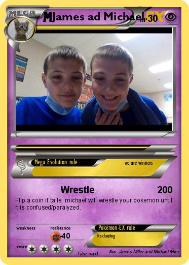 Pokemon James ad Michael
