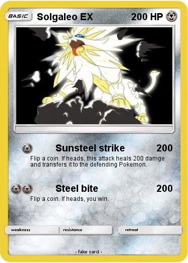 Pokemon Solgaleo EX