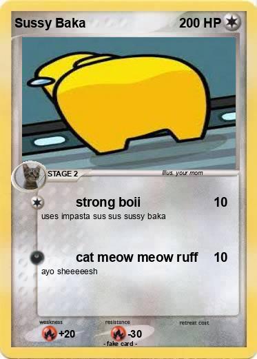 Pokemon Sussy Baka
