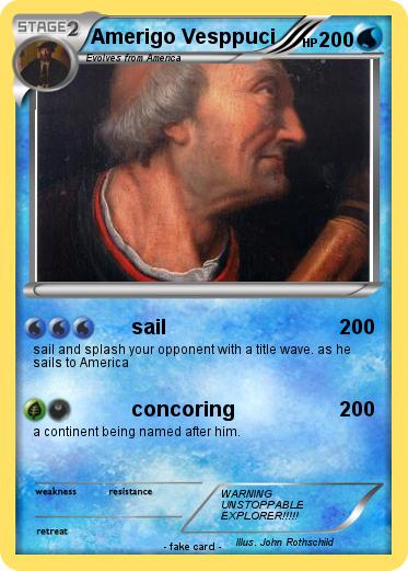 Pokemon Amerigo Vesppuci