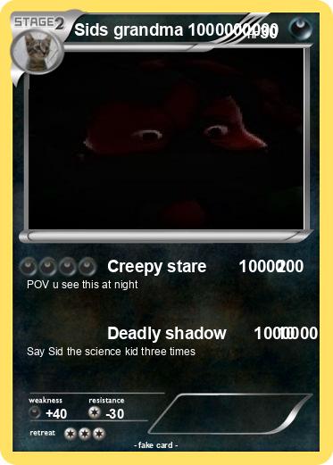 Pokemon Sids grandma 1000000000