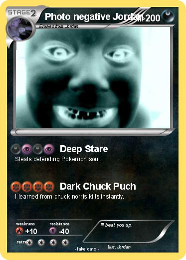 Pokemon Photo negative Jordan