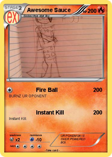 Pokemon Awesome Sauce