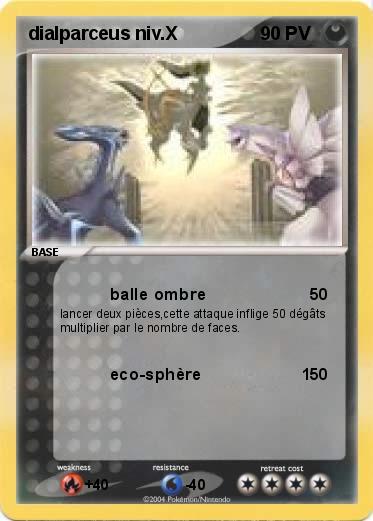 Pokemon dialparceus niv.X