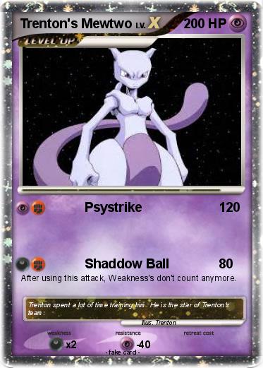 Pokemon Trenton's Mewtwo