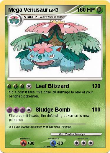 Pokemon Mega Venusaur