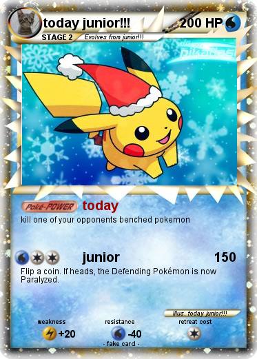 Pokemon today junior!!!
