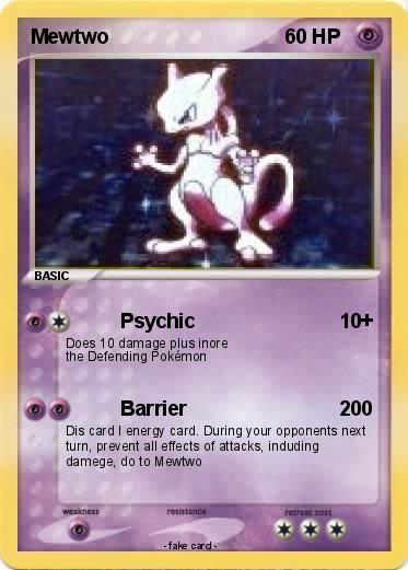 Pokemon Mewtwo