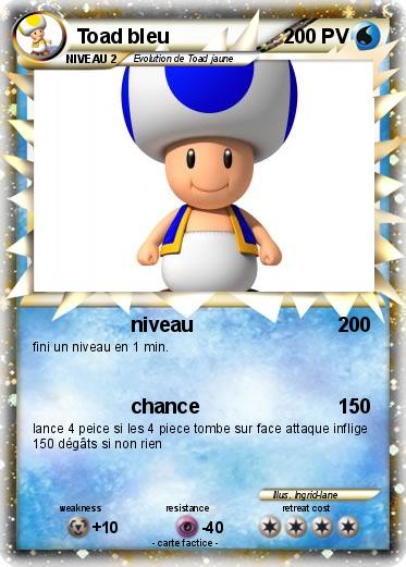 Pokemon Toad bleu