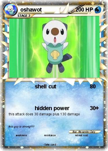 Pokemon oshawot
