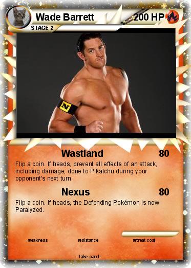 Pokemon Wade Barrett