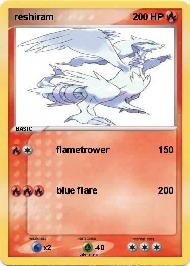 Pokemon reshiram