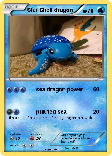 Pokemon Star Shell dragon