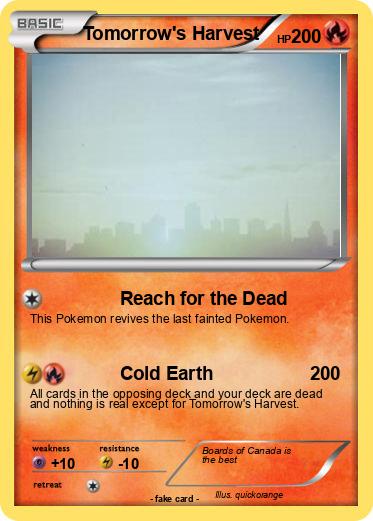 Pokemon Tomorrow's Harvest