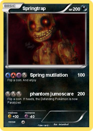 Pokemon Springtrap