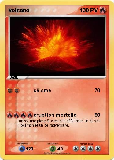 Pokemon volcano