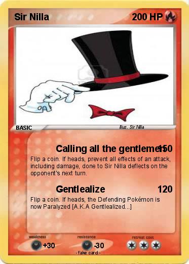 Pokemon Sir Nilla