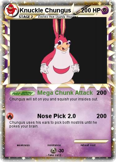 Pokemon Knuckle Chungus