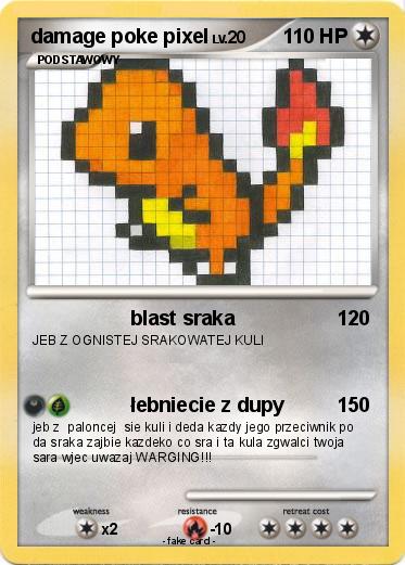 Pokemon damage poke pixel