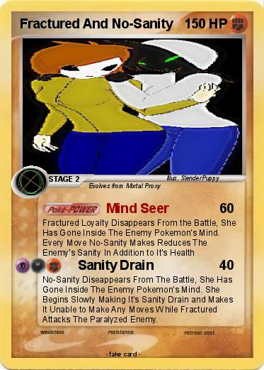 Pokemon Fractured And No-Sanity