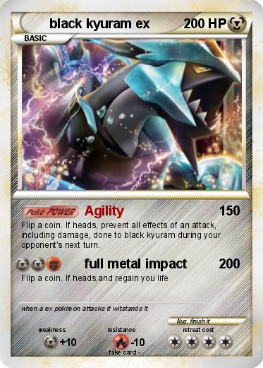 Pokemon black kyuram ex
