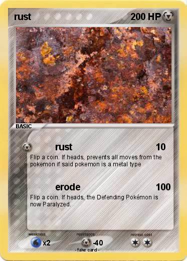 Pokemon rust