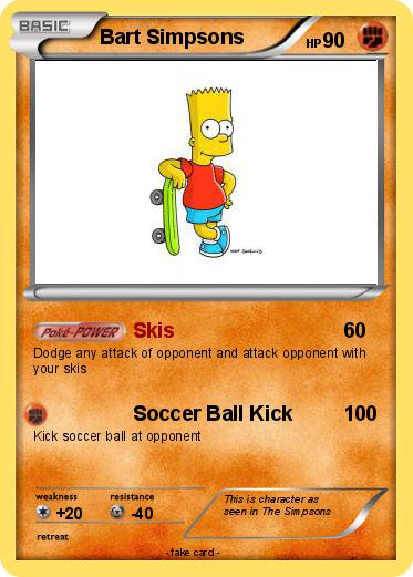 Pokemon Bart Simpsons