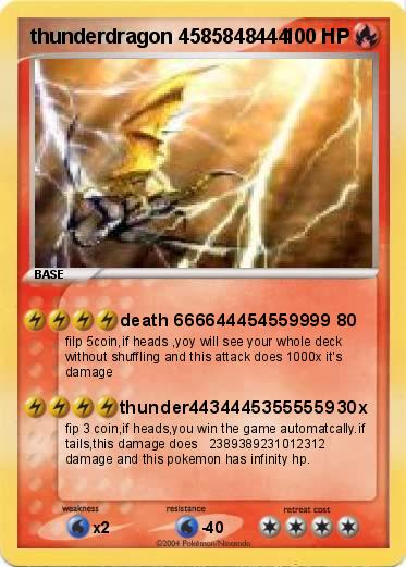 Pokemon thunderdragon 4585848444