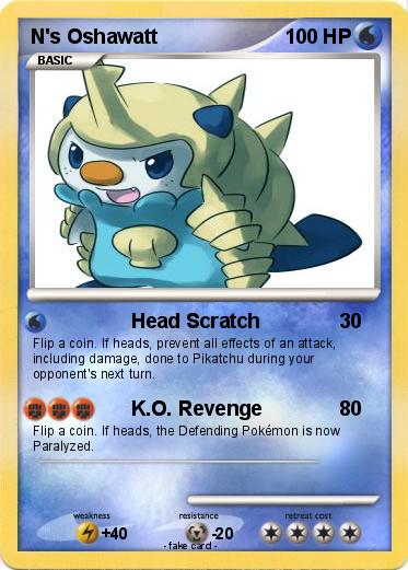 Pokemon N's Oshawatt