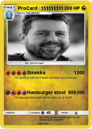 Pokemon ProCard   111111111