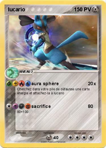 Pokemon lucario