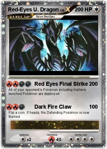 Pokemon Red-Eyes U. Dragon