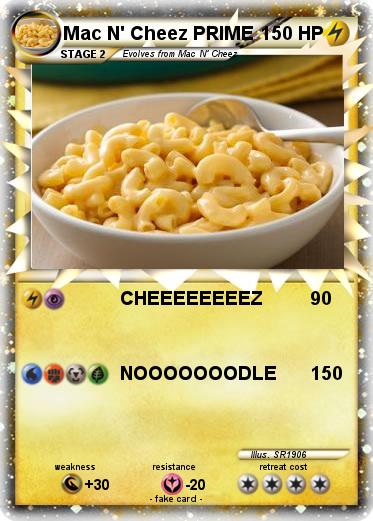 Pokemon Mac N' Cheez PRIME