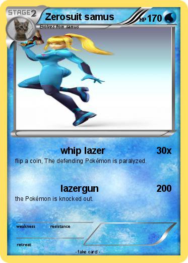 Pokemon Zerosuit samus