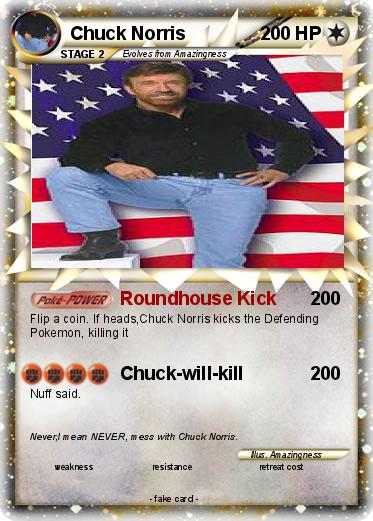 Pokemon Chuck Norris