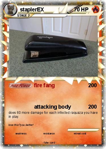 Pokemon staplerEX