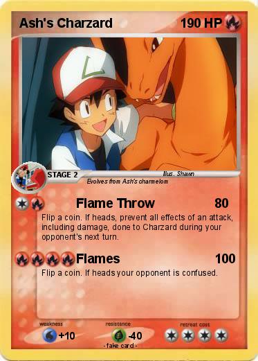 Pokemon Ash's Charzard