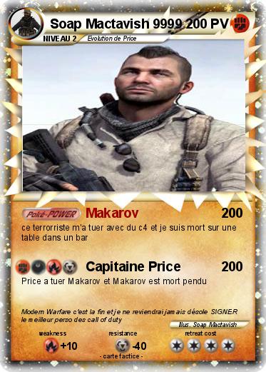 Pokemon Soap Mactavish 9999