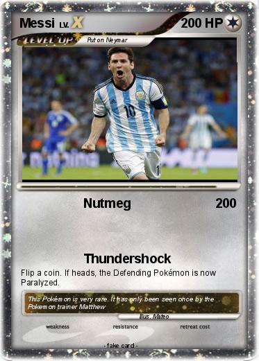 Pokemon Messi