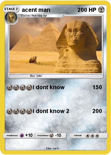 Pokemon acent man