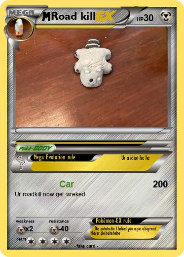 Pokemon Road kill