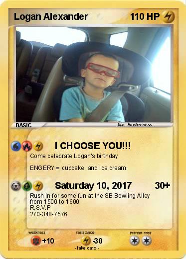 Pokemon Logan Alexander