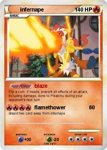 Pokemon infernape