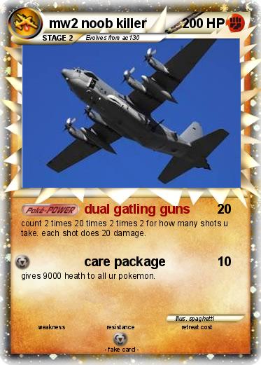 Pokemon mw2 noob killer