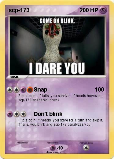 Pokémon scp 173 56 56 - Snap - My Pokemon Card