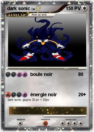 Pokemon dark sonic