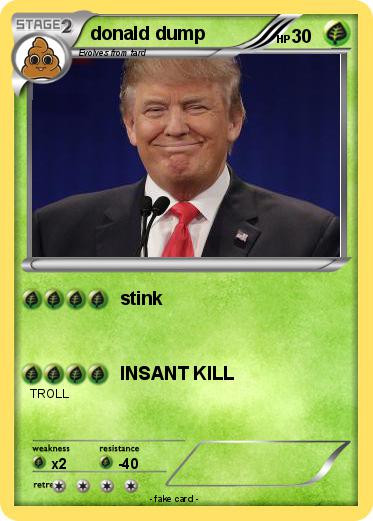 Pokemon donald dump