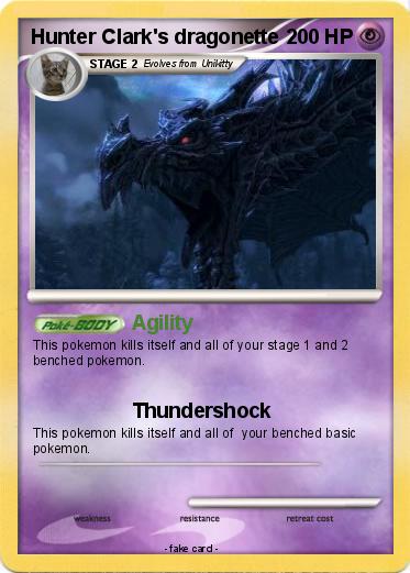 Pokemon Hunter Clark's dragonette