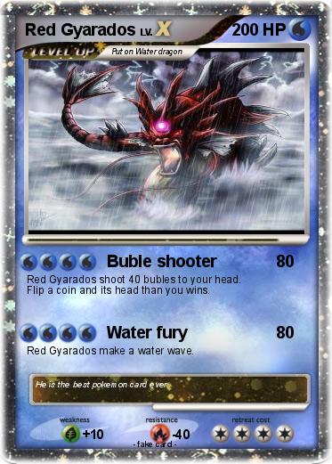 Pokemon Red Gyarados