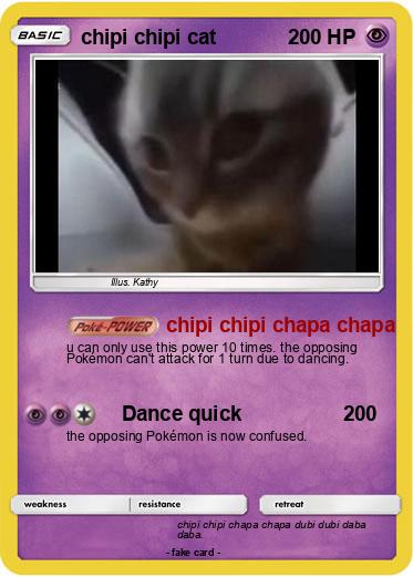 Pokemon chipi chipi cat